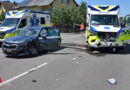 Schweiz: Pkw kollidiert in Rheineck mit auf Einsatzfahrt befindlichem Rettungsfahrzeug
