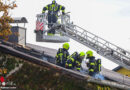 Oö: Brand am Dach eines Wohnhauses in Marchtrenk