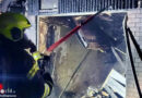 D: Vierstündiger Einsatz bei Garagen-Vollbrand in Recklinghausen