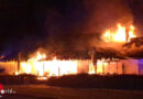 D: Sportlerheim des Rotenburger Sportvereins in Vollbrand