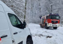 Bgld: Schneefall sorgt für Feuerwehreinsätze im Bezirk Güssing
