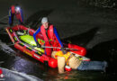 Bayern: Feuerwehr in Übersee beübt die Eisrettung