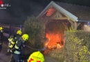 Bgld: Mülltonnenbrand unter Carport in Neusiedl am See
