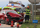Oö: Kreuzungscrash bei Auffahrt zur Welser Autobahn in Marchtrenk