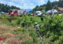 Stmk: Motorradlenker in Wies in Steyereggbach gestürzt
