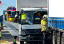 D: Lkw-Fahrer eingeklemmt → Bundesautobahn A3 bei Ratingen