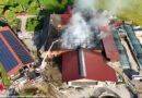 Nö: Alarmstufe B4 bei Bauernhofbrand in Weistrach → 10 Feuerwehren im Einsatz