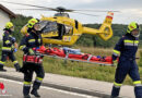 Nö: Motorradunfall am Riederberg in Ollern