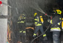 Oö: Brand einer Garage – Wohnhaus konnte gerettet werden