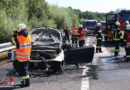 Oö: Autobrand auf A 8 → etwa 50 fuhren in der Rettungsgasse zurück zur Ausfahrt …