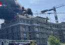 Schweiz: Feuer am Flachdach einer Baustelle in Frick → zwei Verletzte