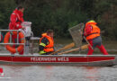 Oö: Feuerwehr fischt in Wels bündelweise Geldscheine aus dem Hochwasser!