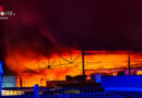 D: Brand bei einem KFZ-Handel in Dresden