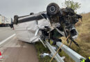 D: Crafter überschlägt sich auf Autobahn bei Gera → drei Verletzte