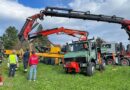 Stmk: Feuerwehr Eichberg bei schwieriger Lader-Bergung gefordert