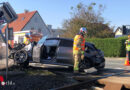 Stmk: Pkw-Zusammenstoß mit Zug in Graz → Riesenglück für Fahrzeuglenker
