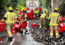 Nö: Großer Bierverlust von Lkw in Pöchlarn