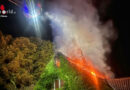 D: Dachstuhlbrand in leerstehendem Einfamilienhaus in Neuss