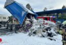 Tirol: Brennender Sperrmüll-Presscontainer in Kitzbühel
