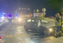 Nö: Abflug über Kreisverkehr in Wiener Neustadt