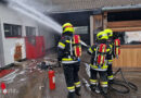 Nö: Brand bei einer ehemaligen Tischlerei in Moidrams rasch den Garaus bereitet
