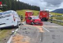 Stmk: Zwei Verletzte (46, 50) bei Kollision Pkw-Transporter zwischen Hohentauern und St. Johann am Tauern