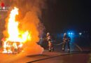 D: Transporter brannte auf der Wittener Landstraße in Herdecke