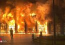 D: Großbrand im nagelneuen Feuerwehrhaus Stadtallendorf: Fahrzeughalle zerstört, über 20 Mio. Euro Schaden