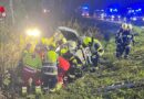 Ktn: Fahrzeugüberschlag mit Personenrettung in Villach