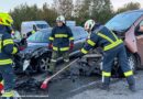 Oö: Pkw-Unfall auf Kreuzung in Weichstetten