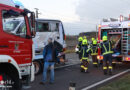 Oö: Zwei Unfälle in Redlham → Crash zwischen zwei Pkw und Streifkollision mit Feuerwehrfahrzeug