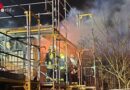 D: Dachstuhlbrand am Neubau des Kindergartens in Horneburg