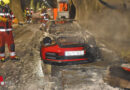 Schweiz: Fahrzeugbrand im Tunnel Munt la Schera in Zernez und Autobrand in Laax