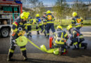 Oö: Vier Alkovener Gruppen absolvieren mit TLF und KLF Branddienstleistungsprüfung in Bronze und Silber