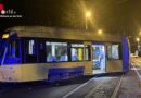 D: Straßenbahn 112 in Mülheim an der Ruhr entgleist