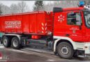 D: Feuerwehr Lennestadt stellt neue 22 m3-Multifunktionsmulde in den Dienst