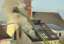 Oö: Gebäudebrand in Ried im Innkreis → zwei Verletzte
