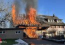Schweiz: Zwei Leichtverletzte bei Scheunen-Vollbrand in Tuttwil in Wängi