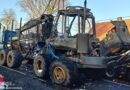 D: Nach Knall brennt Rückezug auf der L 22 bei Weitenhagen