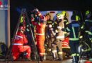 Oö: Hund durch Feuerwehr mit Höhenrettern aus Jauchegrube gerettet