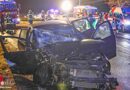Oö: Vier Verletzte bei Kreuzungsunfall auf B 138 in Steinhaus