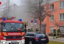 Bayern: Rauchentwicklung im Treppenhaus in Mehrfamilienhaus in München