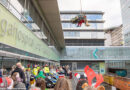 D: Nikolaus-Aktion der Höhenrettung Stuttgart am Olgahospital – Klinikum Stuttgart