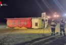 Stmk: 6-stündiger Einsatz nach Unfall mit Pellets-Lastwagen auf der S 36 bei Fohnsdorf