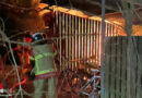 Schweiz: Nächtlicher Schuppen-Vollbrand in Bern