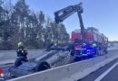 Bgld: Auto-Überschlag auf der S 31 im Bereich Baustelle Sieggraben