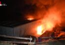 Schweiz: Brand einer Gewerbehalle in Lütisburg