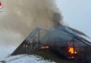 Schweiz: Unbenutzte Scheune in Neuenkirch in Flammen