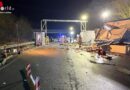 D: Betrunkener Lkw-Fahrer zerstört Kontrollstelle am Grenzübergang auf der Bienwald B9 → rund 400.000 Euro Schaden