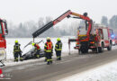 Oö: Wenig Schnee, viel Chaos → Wintereinbruch in Oberösterreich sorgte für einige Unfälle
